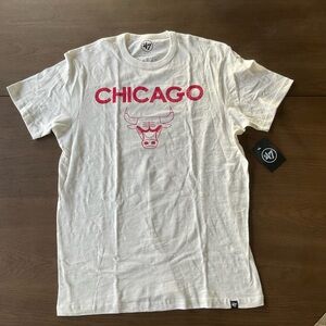 47 Brand Chicago Bulls Cream Tee